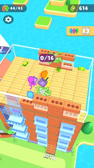 Tower Master: Collect & Build (Тауэр Мастер) [МОД: Меню, Бесконечные монеты и Открытые уровни] Screenshot 1