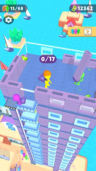 Tower Master: Collect & Build (Тауэр Мастер) [МОД: Меню, Бесконечные монеты и Открытые уровни] Screenshot 5
