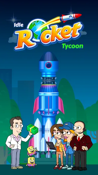 Idle Rocket Tycoon (Айдл Рокет Тайкун) [МОД: Много монет, Открытые уровни и Мега MOD] Screenshot 5