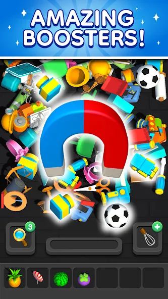 Match 3D - Tile Triple Puzzle (Матч 3Д) [МОД: Много денег, Монет и Все открыто] Screenshot 3