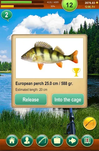 Fishing Baron - fishing game [МОД: Все открыто, Дополнительные деньги и Меню MOD] Screenshot 3