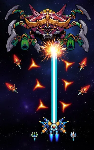 Falcon Squad - Galactica (Фалькон Сквад) [МОД: Бесконечные деньги, Монеты и Мега MOD] Screenshot 5