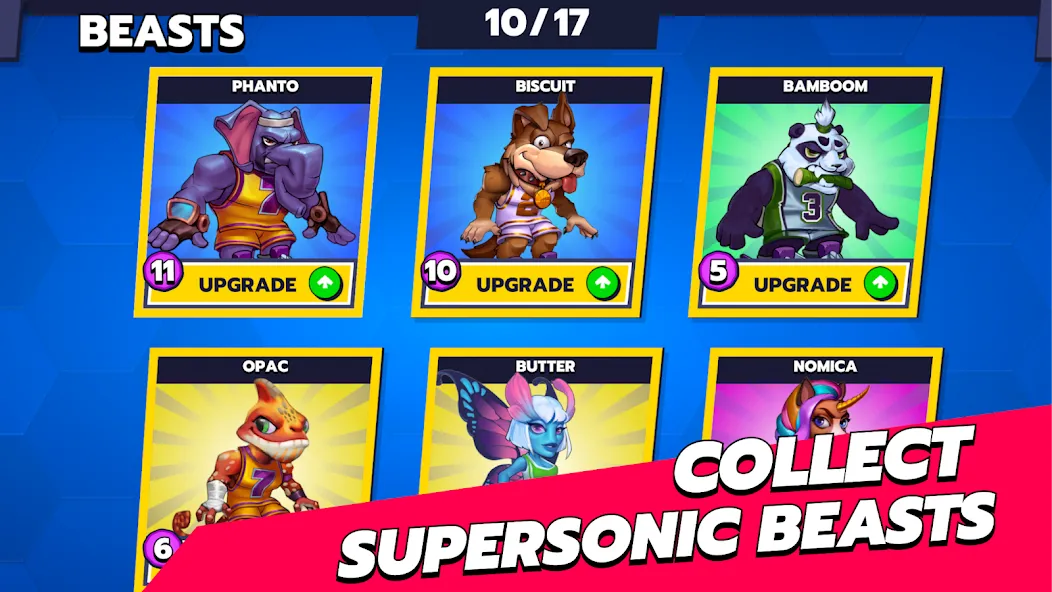 Beast League Super Sports (Бист Лига) [МОД: Много денег, Монет и Все открыто] Screenshot 4