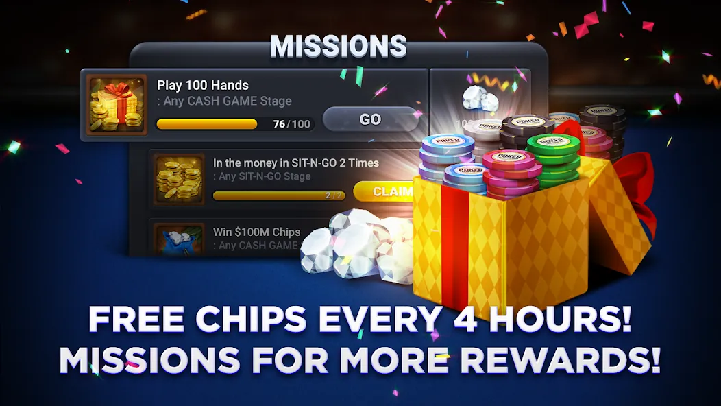 Poker Championship - Holdem (Покер Чемпионат) [МОД: Меню, Бесконечные монеты и Открытые уровни] Screenshot 3