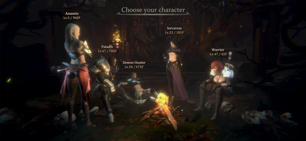 Dark Throne : The Queen Rises (Дарк Трон) [МОД: Много денег, Монет и Все открыто] Screenshot 5