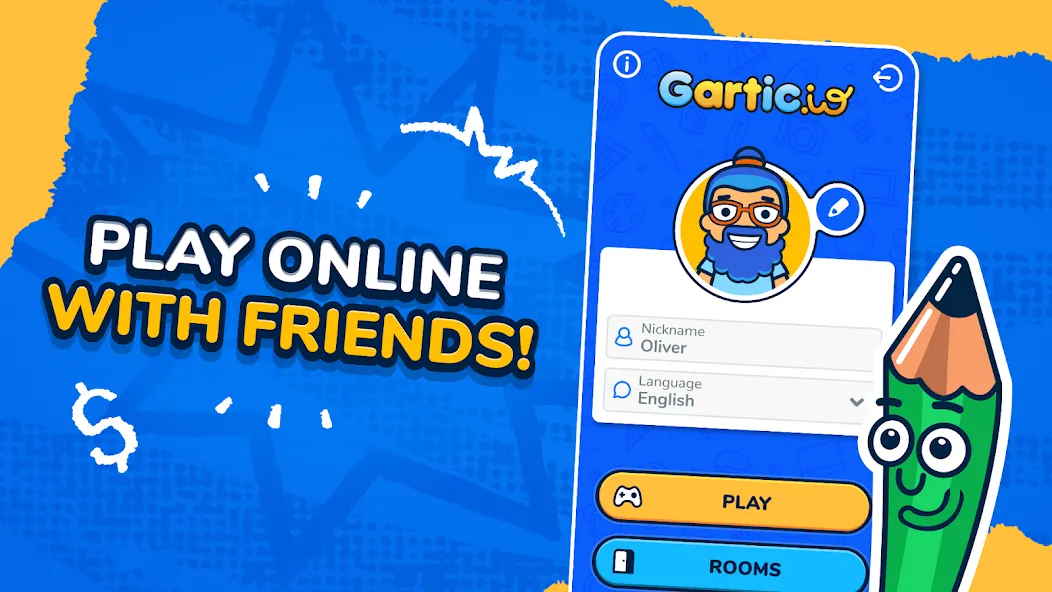 Gartic.io - Draw, Guess, WIN [МОД: Много денег, Монет и Все открыто] Screenshot 2