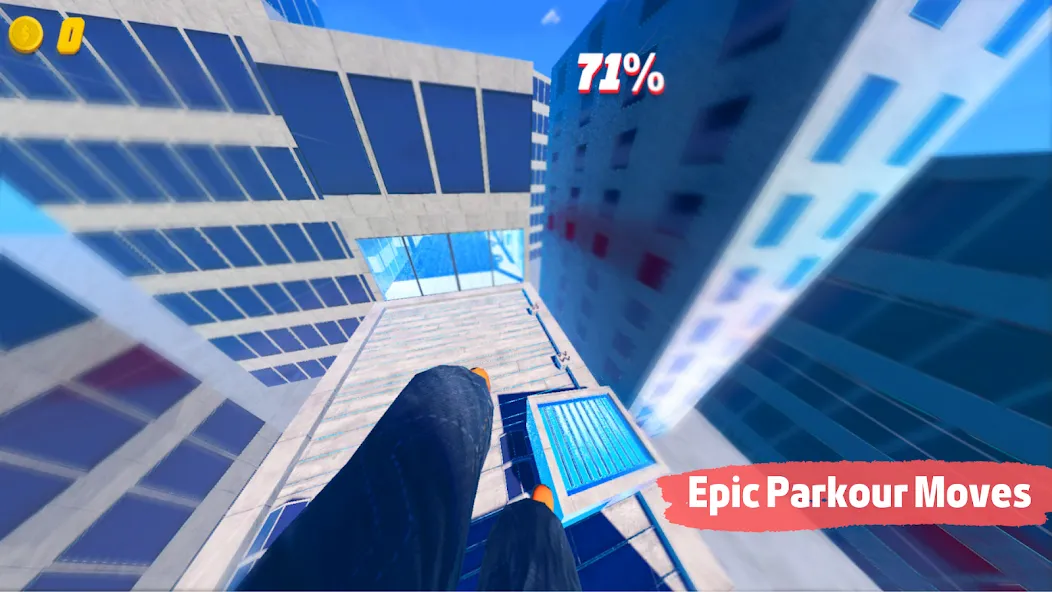Rooftop Run (Руфтоп Ран) [МОД: Деньги, Монеты и Меню MOD] Screenshot 1