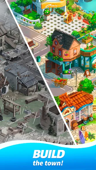 Travel Town - Merge Adventure (Трэвел Таун) [МОД: Деньги, Монеты и Меню MOD] Screenshot 3