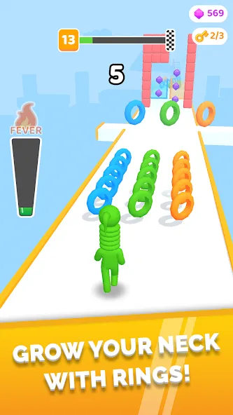 Long Neck Run (Лонг Нек Ран) [МОД: Бесконечные деньги, Монеты и Мега MOD] Screenshot 1