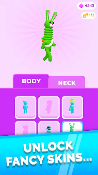 Long Neck Run (Лонг Нек Ран) [МОД: Бесконечные деньги, Монеты и Мега MOD] Screenshot 4