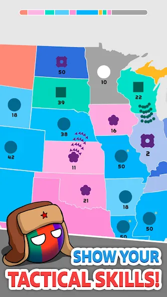 State.io — Conquer the World [МОД: Меню, Бесконечные монеты и Открытые уровни] Screenshot 3