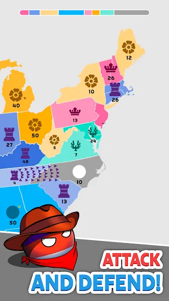 State.io — Conquer the World [МОД: Меню, Бесконечные монеты и Открытые уровни] Screenshot 4