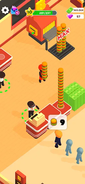 Burger Please! [МОД: Деньги, Монеты и Меню MOD] Screenshot 1