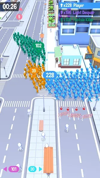 Crowd City (Крауд Сити) [МОД: Деньги, Монеты и Меню MOD] Screenshot 1