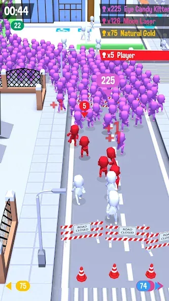 Crowd City (Крауд Сити) [МОД: Деньги, Монеты и Меню MOD] Screenshot 2