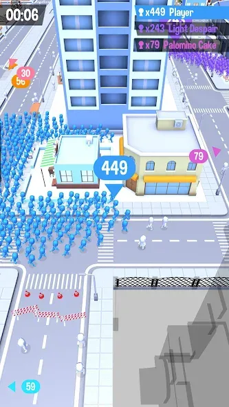 Crowd City (Крауд Сити) [МОД: Деньги, Монеты и Меню MOD] Screenshot 4