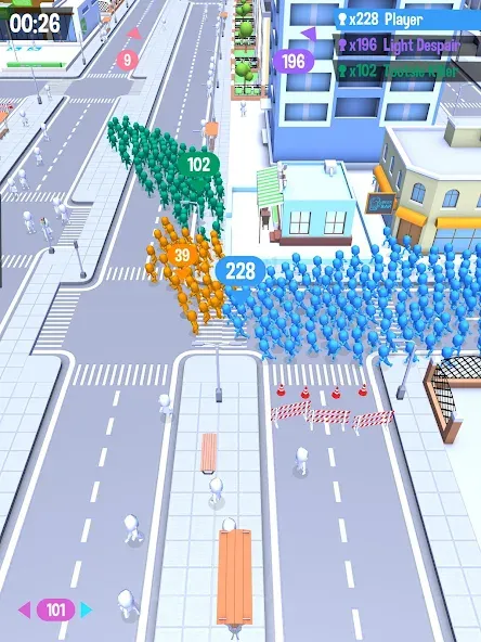 Crowd City (Крауд Сити) [МОД: Деньги, Монеты и Меню MOD] Screenshot 5