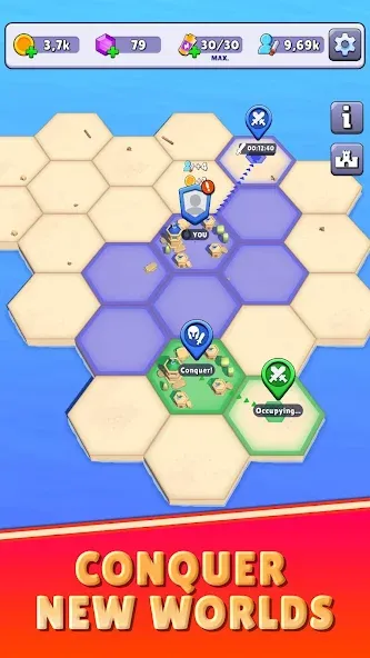Hole.io [МОД: Все открыто, Дополнительные деньги и Меню MOD] Screenshot 3