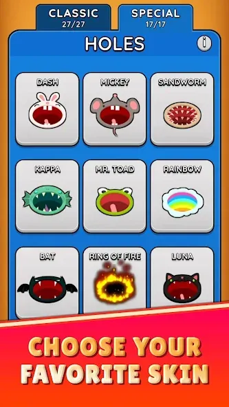 Hole.io [МОД: Все открыто, Дополнительные деньги и Меню MOD] Screenshot 4