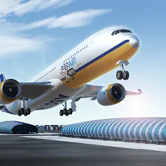 Скачать Airline Commander: Flight Game (ЭЙРЛАЙН КОМАНДЕР) [МОД: Все открыто, Дополнительные деньги и Меню MOD] | Взлом Airline Commander: Flight Game на Андроид