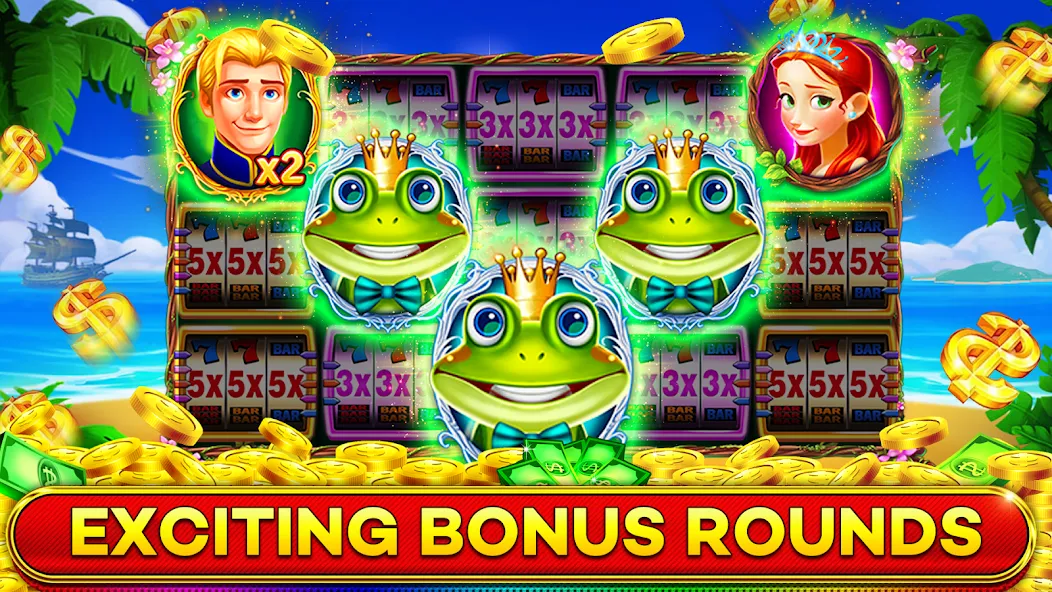 Jackpot Boom Casino Slot Games (Джекпот Бум Казино Игры на Слотмашинах) [МОД: Много денег, Монет и Все открыто] Screenshot 5