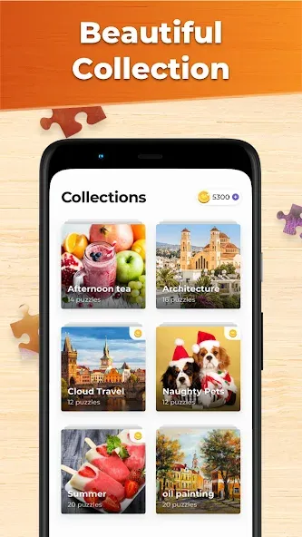 Jigsaw Puzzles HD Puzzle Games [MOD: Бесконечные деньги] - Скриншот 4