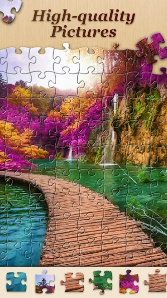 Jigsawscapes® - Jigsaw Puzzles (Джигсоускейпс) [МОД: Все открыто, Дополнительные деньги и Меню MOD] Screenshot 5
