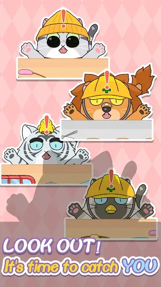 Cat Escape! Infinity！ [МОД: Меню, Бесконечные монеты и Открытые уровни] Screenshot 5