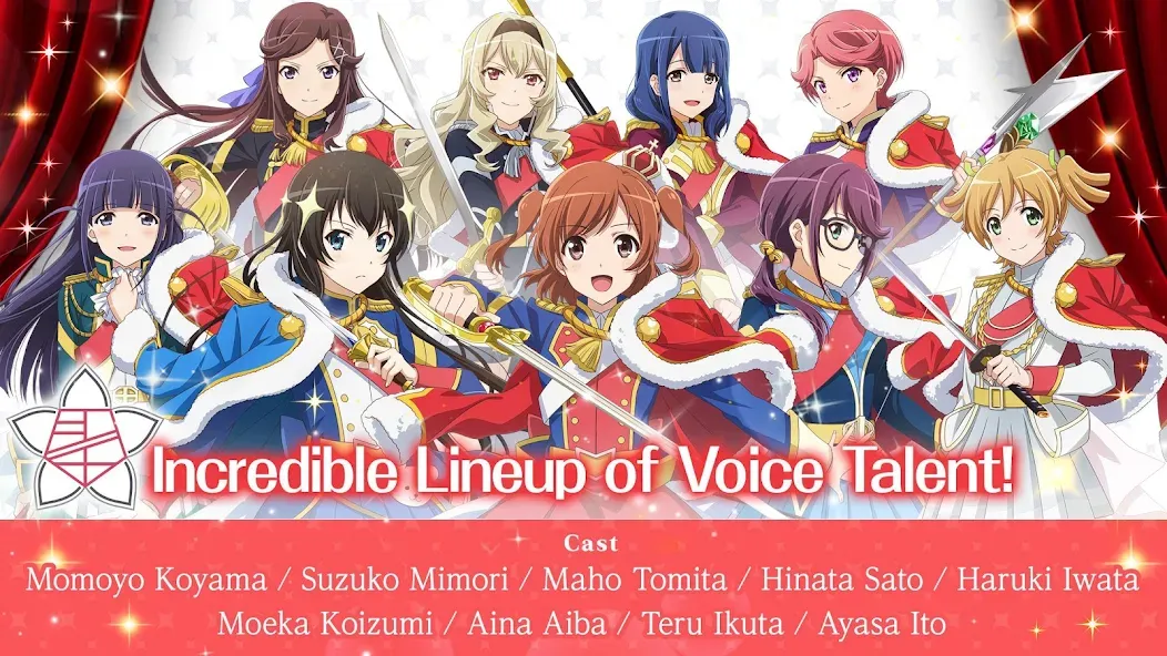 Revue Starlight Re LIVE (Ревю Старлайт Ри ЛАЙВ) [МОД: Меню, Бесконечные монеты и Открытые уровни] Screenshot 5