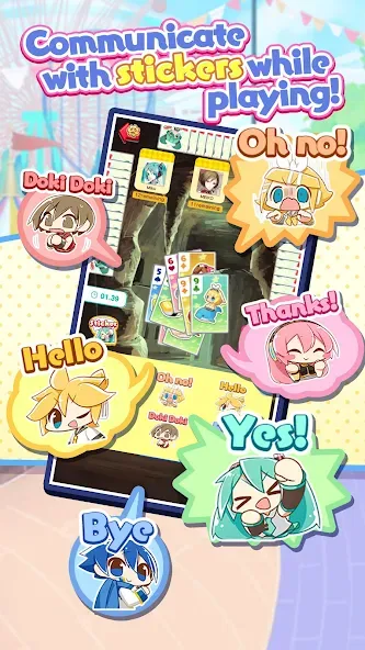 Hatsune Miku Tycoon (Хацуне Мику Тайкун) [МОД: Много денег, Монет и Все открыто] Screenshot 3