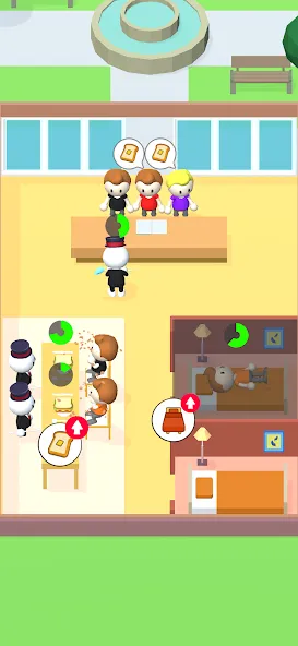 My Hotel Life (Мой отельная жизнь) [МОД: Деньги, Монеты и Меню MOD] Screenshot 2
