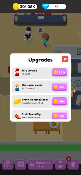 My Hotel Life (Мой отельная жизнь) [МОД: Деньги, Монеты и Меню MOD] Screenshot 3