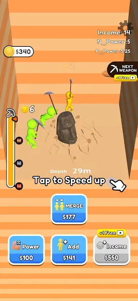 Dig Dig ASMR (Диг Диг АСМР) [МОД: Деньги, Монеты и Меню MOD] Screenshot 4