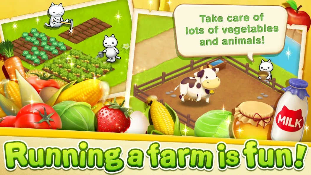 Meow Meow Star Acres (Мяу Мяу Стар Экрес) [МОД: Деньги, Монеты и Меню MOD] Screenshot 2