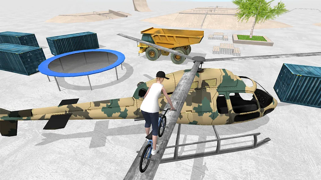 BMX Space (БМХ Спейс) [МОД: Много денег, Монет и Все открыто] Screenshot 3