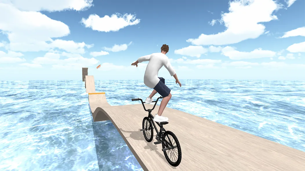 BMX Space (БМХ Спейс) [МОД: Много денег, Монет и Все открыто] Screenshot 4