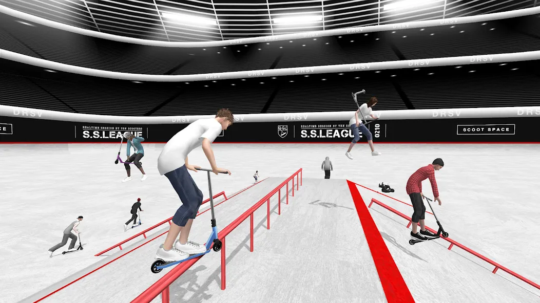 Scooter Space (кутер Спейс) [MOD: Мод Меню/Взлом] - Скриншот 1