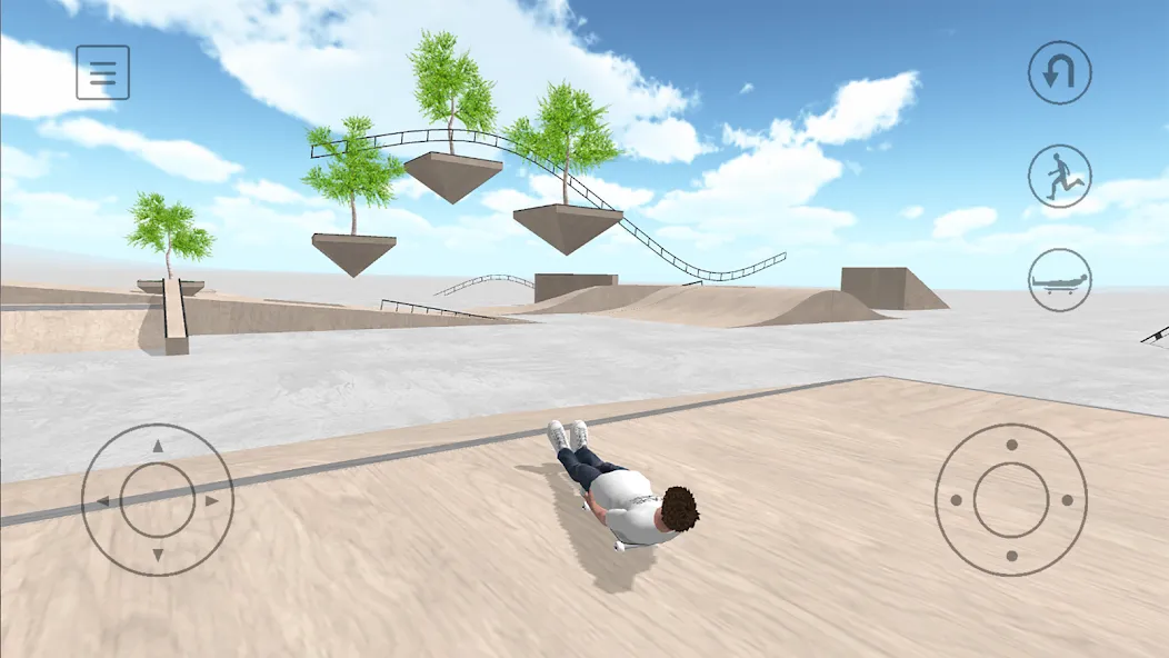 Skate Space (Скейт Спейс) [МОД: Бесконечные деньги, Монеты и Мега MOD] Screenshot 3