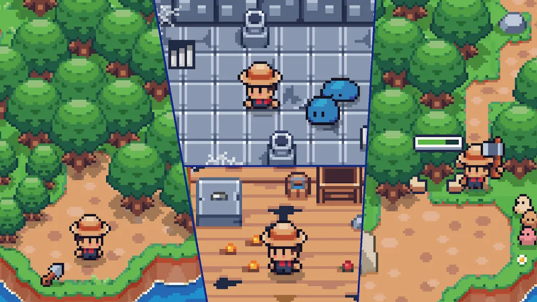 Tiny  Island Survival [MOD: Все открыто] - Скриншот 4