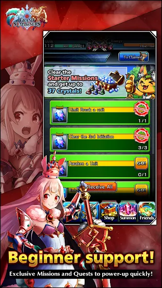 Grand Summoners - Anime RPG (Гранд Саммонерс) [МОД: Много денег, Монет и Все открыто] Screenshot 5