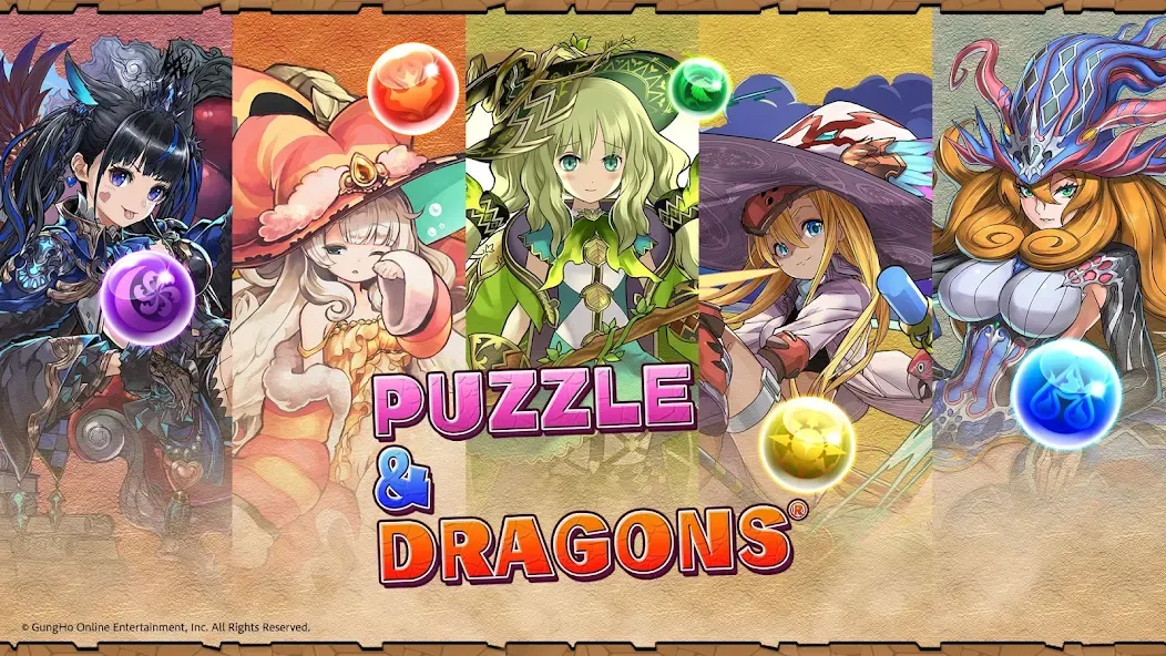 Puzzle & Dragons [МОД: Много монет, Открытые уровни и Мега MOD] Screenshot 1