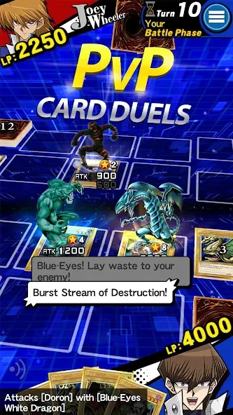 Yu-Gi-Oh! Duel Links [МОД: Меню, Бесконечные монеты и Открытые уровни] Screenshot 3