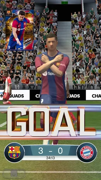 eFootball™  CHAMPION SQUADS (Игровой режим настоящего футбола  Чемпионские команды) [МОД: Деньги, Монеты и Меню MOD] Screenshot 4