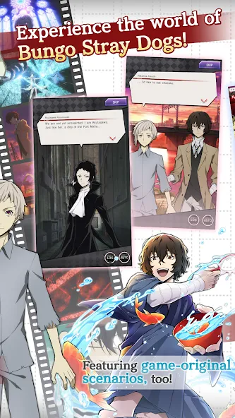 Bungo Stray Dogs: TotL (Бунго Бродячие псы) [МОД: Деньги, Монеты и Меню MOD] Screenshot 4