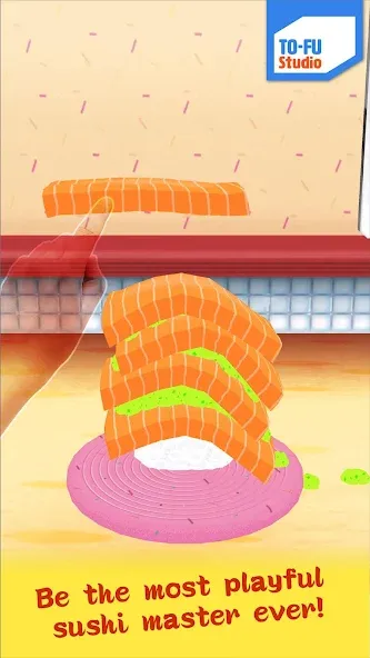 TO-FU Oh!SUSHI 2 [МОД: Меню, Бесконечные монеты и Открытые уровни] Screenshot 2