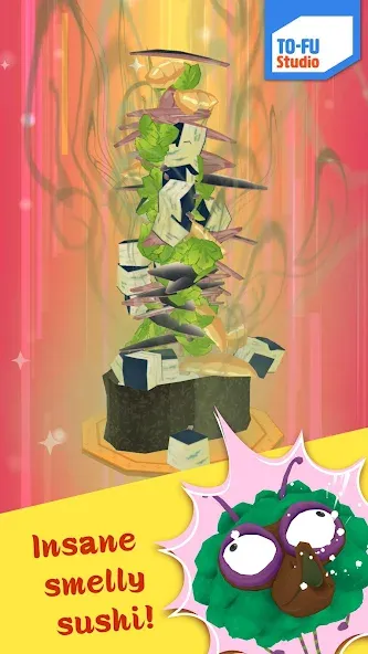 TO-FU Oh!SUSHI 2 [МОД: Меню, Бесконечные монеты и Открытые уровни] Screenshot 5