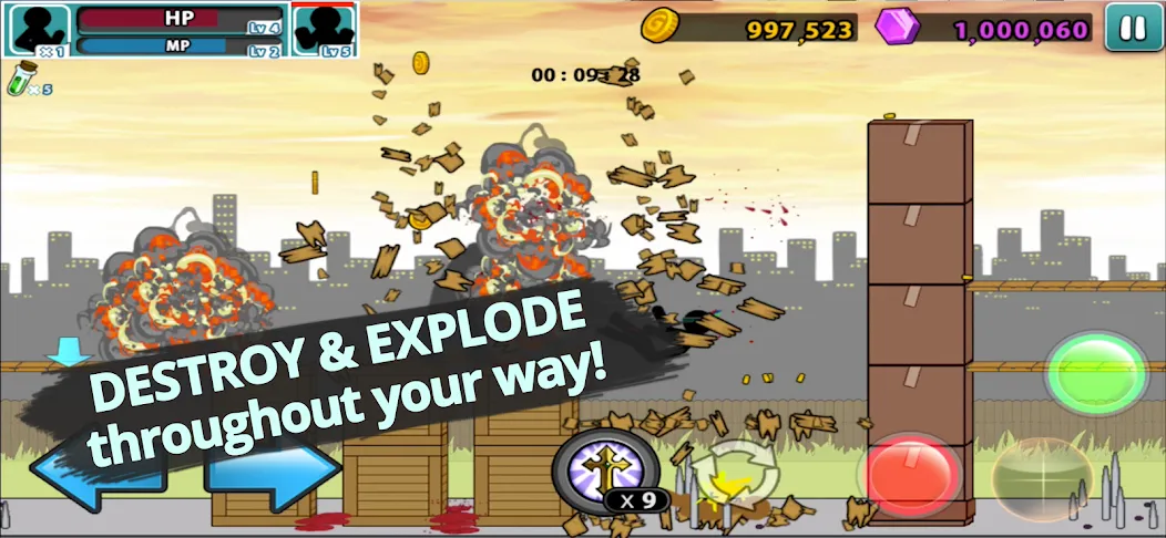 Anger of stick 5 : zombie (Ангер оф стик 5) [МОД: Много денег, Монет и Все открыто] Screenshot 3