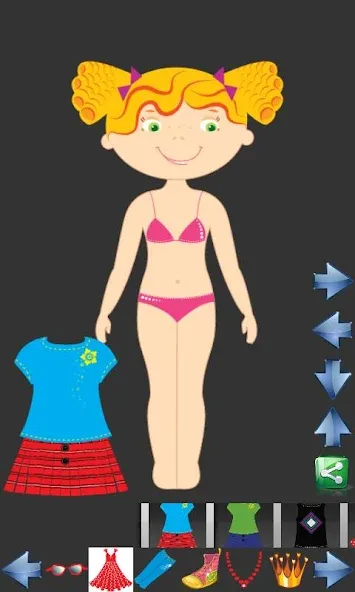 Dress up Princess for kids [МОД: Меню, Бесконечные монеты и Открытые уровни] Screenshot 1