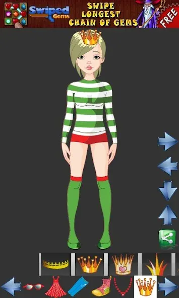 Dress up Princess for kids [МОД: Меню, Бесконечные монеты и Открытые уровни] Screenshot 3