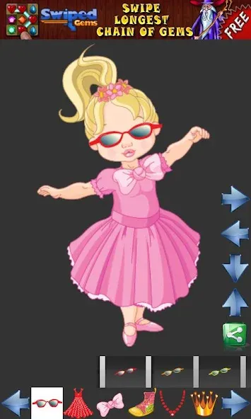 Dress up Princess for kids [МОД: Меню, Бесконечные монеты и Открытые уровни] Screenshot 4